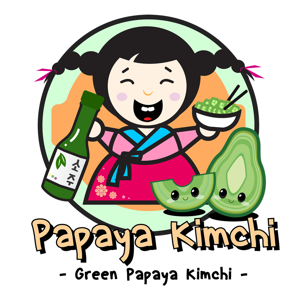 <strong>PAPAYA KIMCHEE</strong><br>[Green Papaya Kimchee]