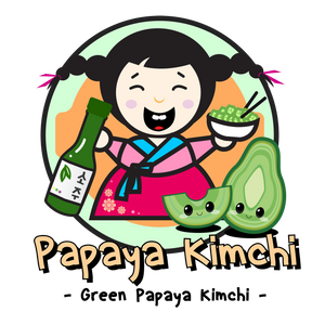 <strong>PAPAYA KIMCHEE</strong><br>[Green Papaya Kimchee]